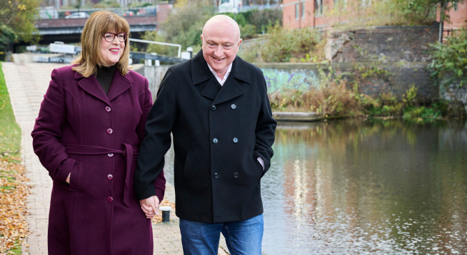 Man on the phone to Medilink Customer Services